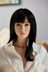 USBBdoll Silicone Sex Doll--Single Silicone Sex Doll Head With A Wig - USbbdoll
